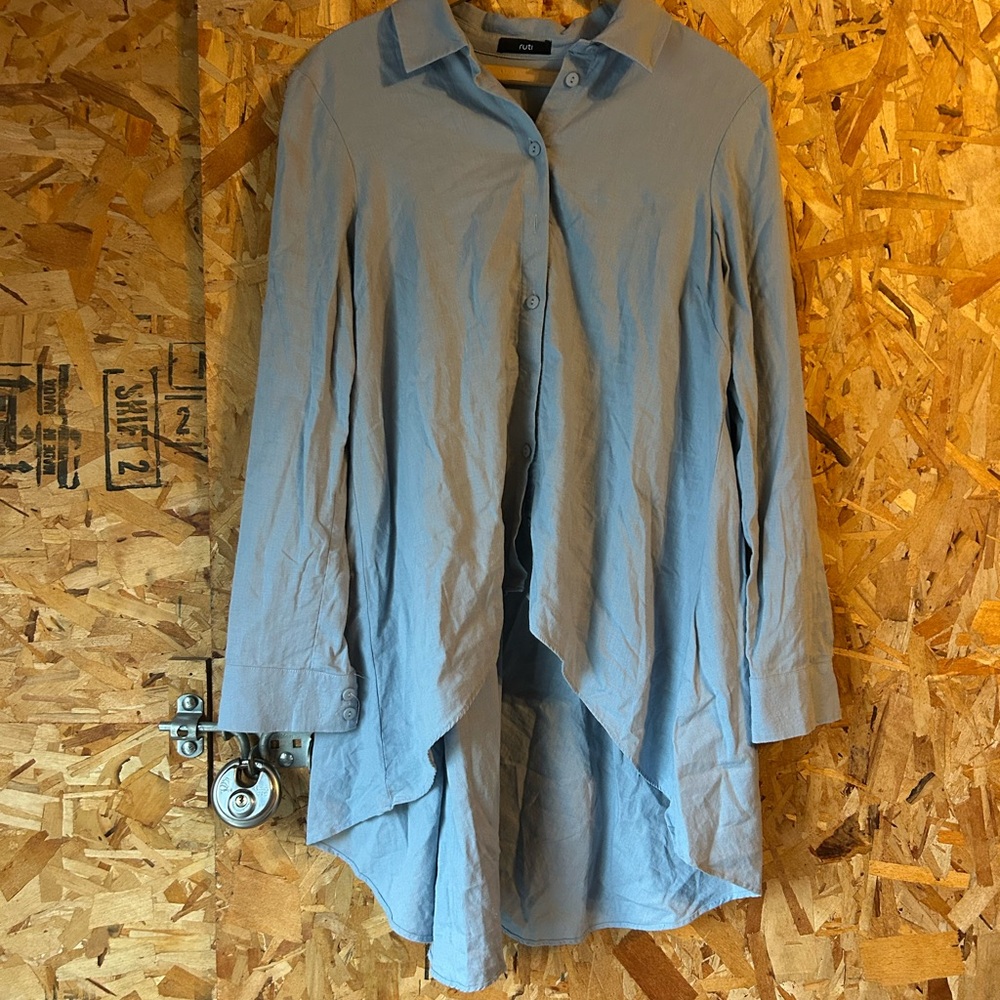 Ruti Light Blue Button-Up Shirt